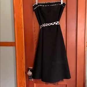 Strapless dress